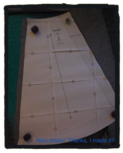My denim skirt – pockets on/pockets off!