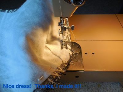 Nice dress! Thanks, I made it!!