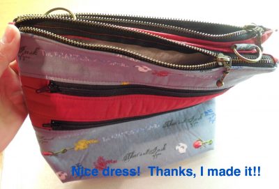 Nice dress! Thanks, I made it!!