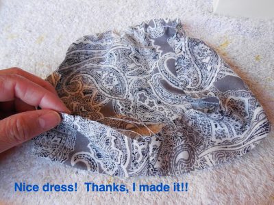 Nice dress!  Thanks, I made it!!