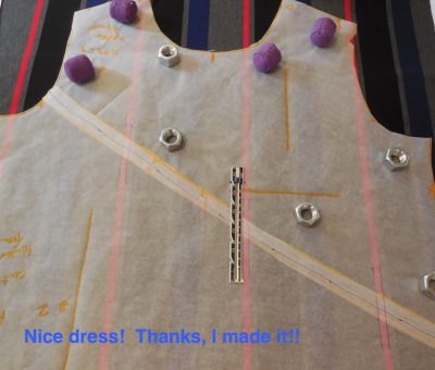 Nice dress!  Thanks, I made it!!