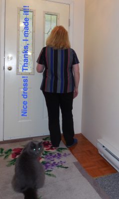 Nice dress!  Thanks, I made it!!