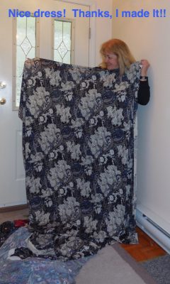 Nice dress! Thanks, I made it!!