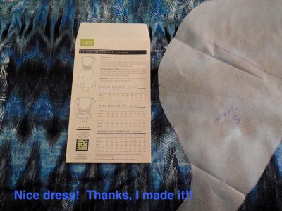 Nice dress! Thanks, I made it!!