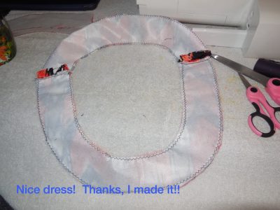 Nice dress!  Thanks, I made it!!
