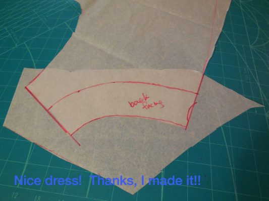 Nice dress!  Thanks, I made it!!