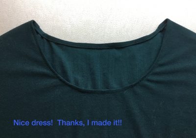 Nice dress! Thanks, I made it!!