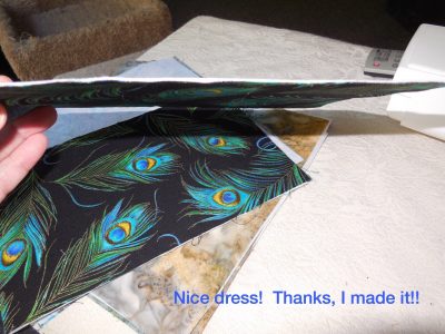 Nice dress! Thanks, I made it!!