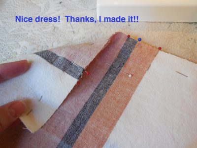 Nice dress! Thanks, I made it!!