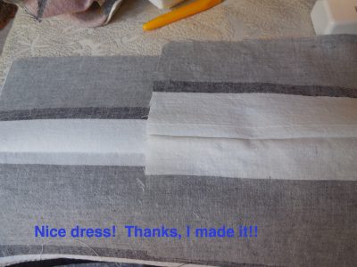 Nice dress! Thanks, I made it!!