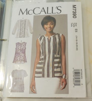 McCall’s M7390 – I sort of like it.
