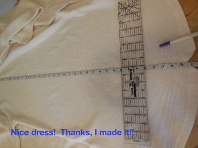 Nice dress! Thanks, I made it!!
