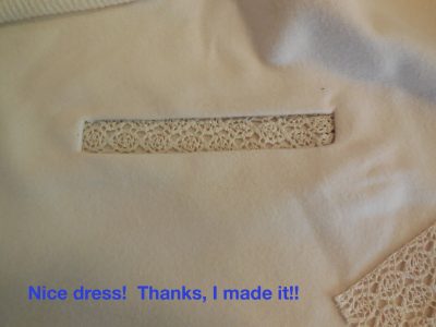 Nice dress! Thanks, I made it!!